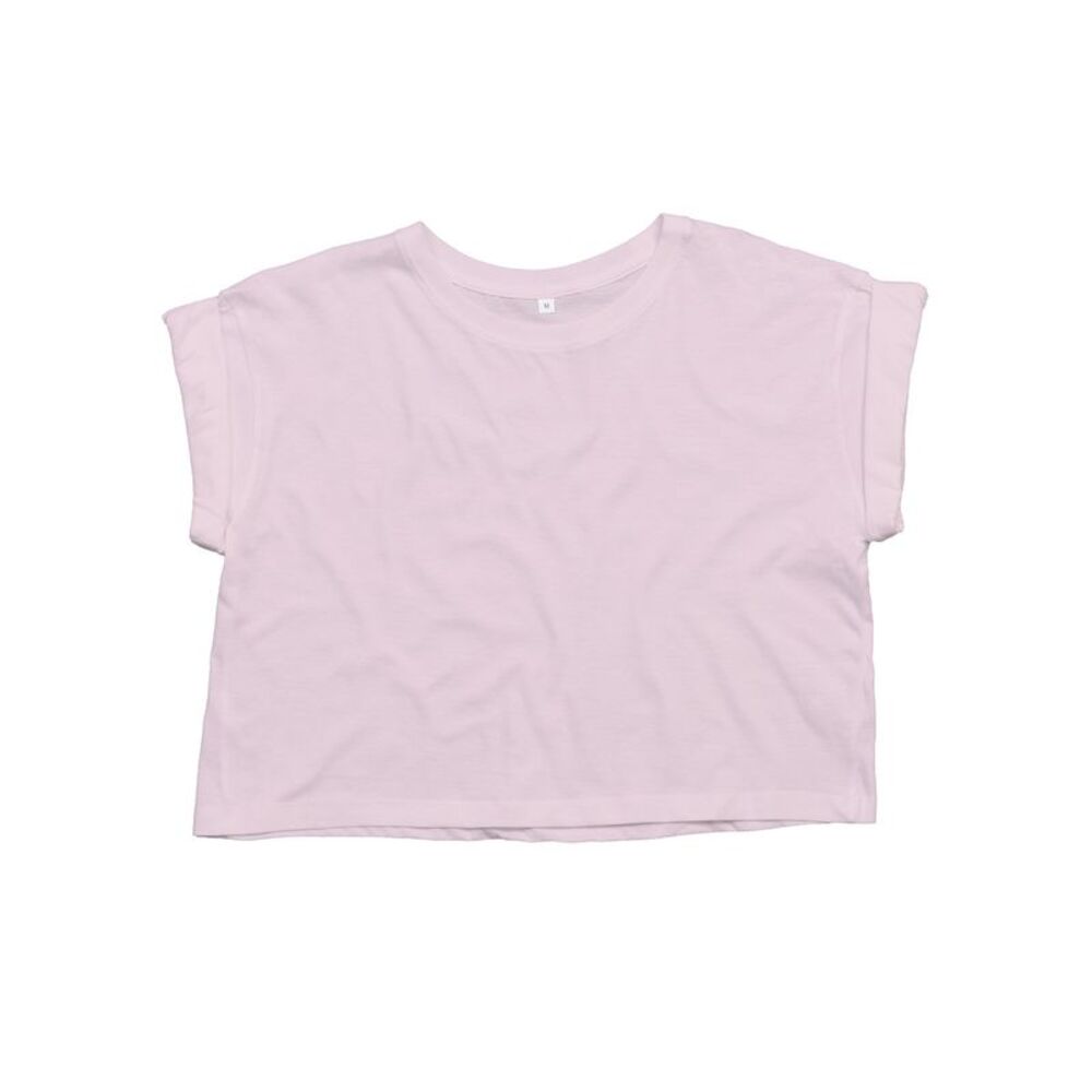 Mantis Womens/Ladies Crop Top / Soft Pink